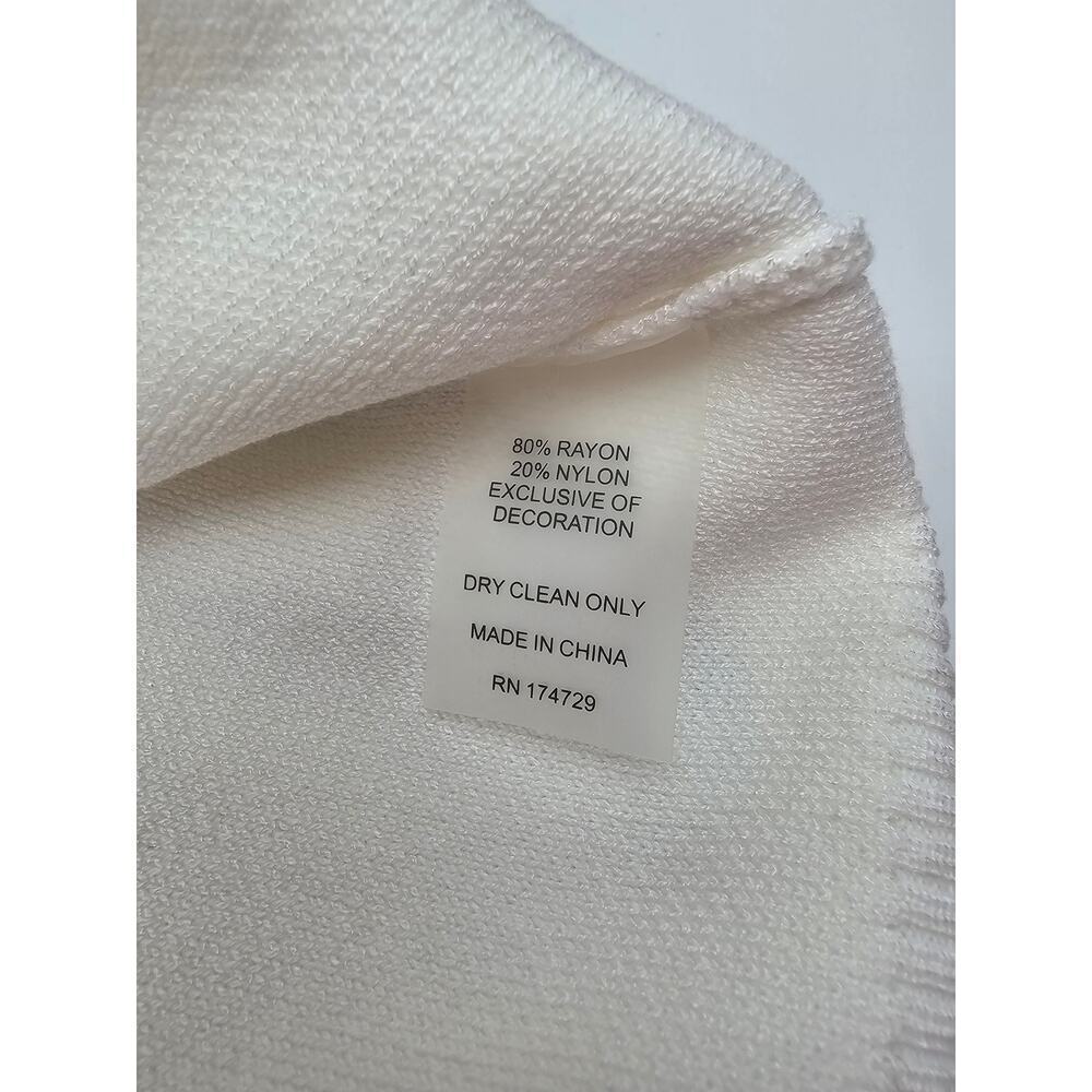 Fore Women's Size Large Sleeveless Golf Sweater Indigo/White NWT - Picture 7 of 8